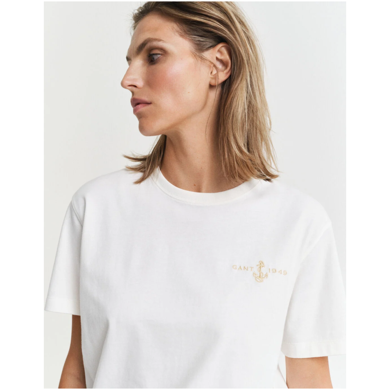 GANT Embroidered Anchor T-Shirt